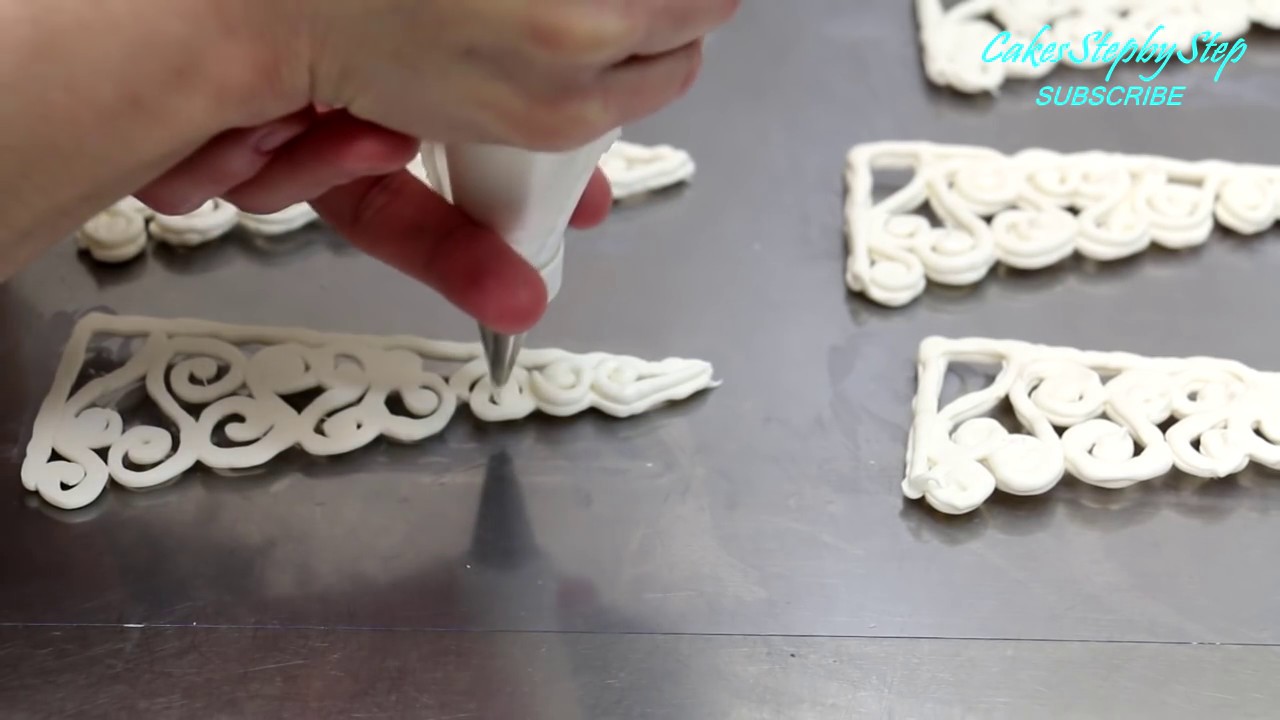 How To Make A White Christmas Tree From Candy Melts by Cakes StepbyStep