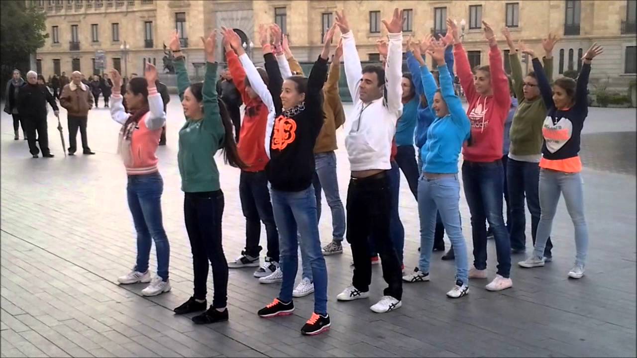 FLASHMOB. 1er Workshop Internacional de Valladolid de Danza Ballet. 