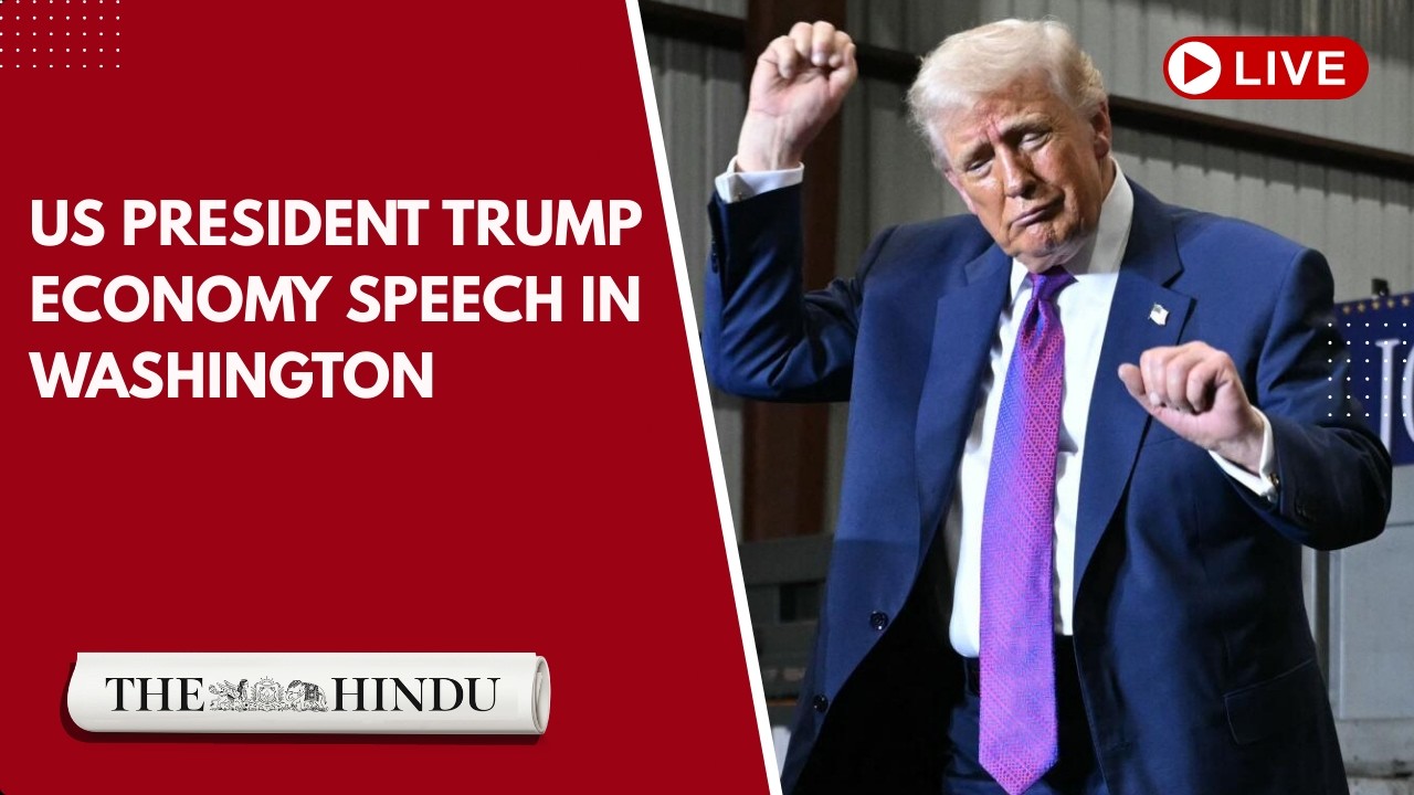 US President Trump delivers economic remarks in Washington DC event amid midterm messaging