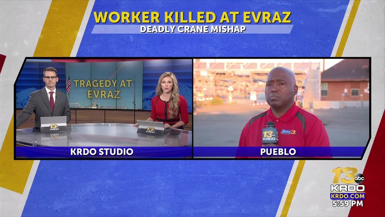 One person found dead beneath a toppled crane on EVRAZ grounds in Pueblo