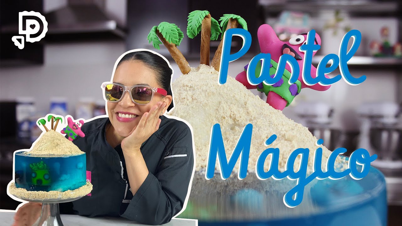 Cómo hacer el famoso pastel ✨MÁGICO✨ | Ocean cake | Island cake | PASO A PASO