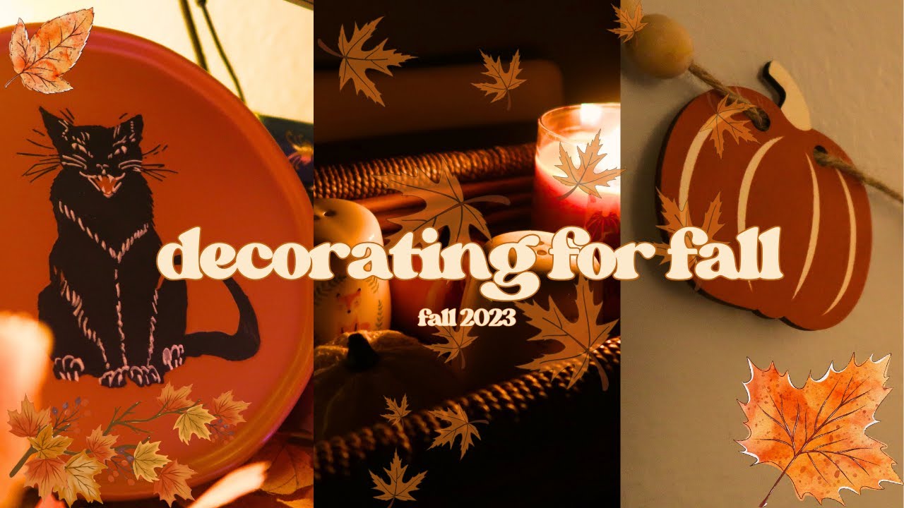 decorating for fall | 2023 Autumn