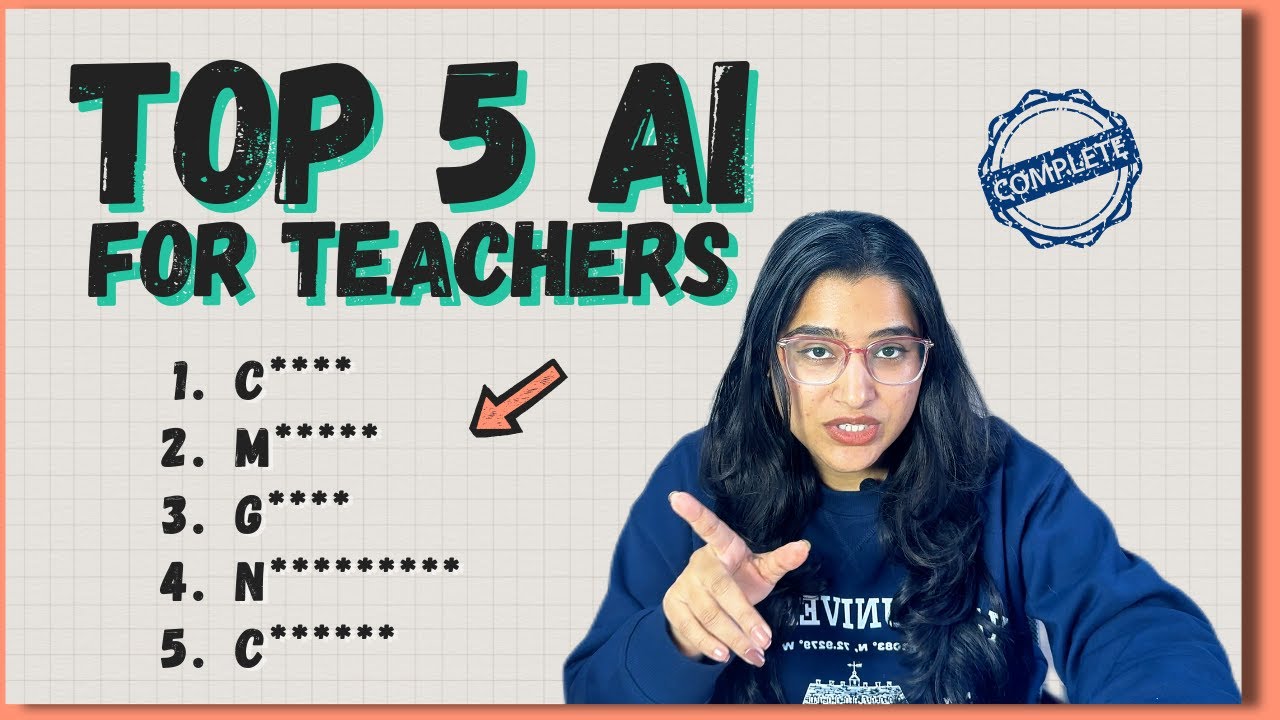 Best free AI tools for teachers | Must have tools for everyday teaching | Top 5 picks for educators