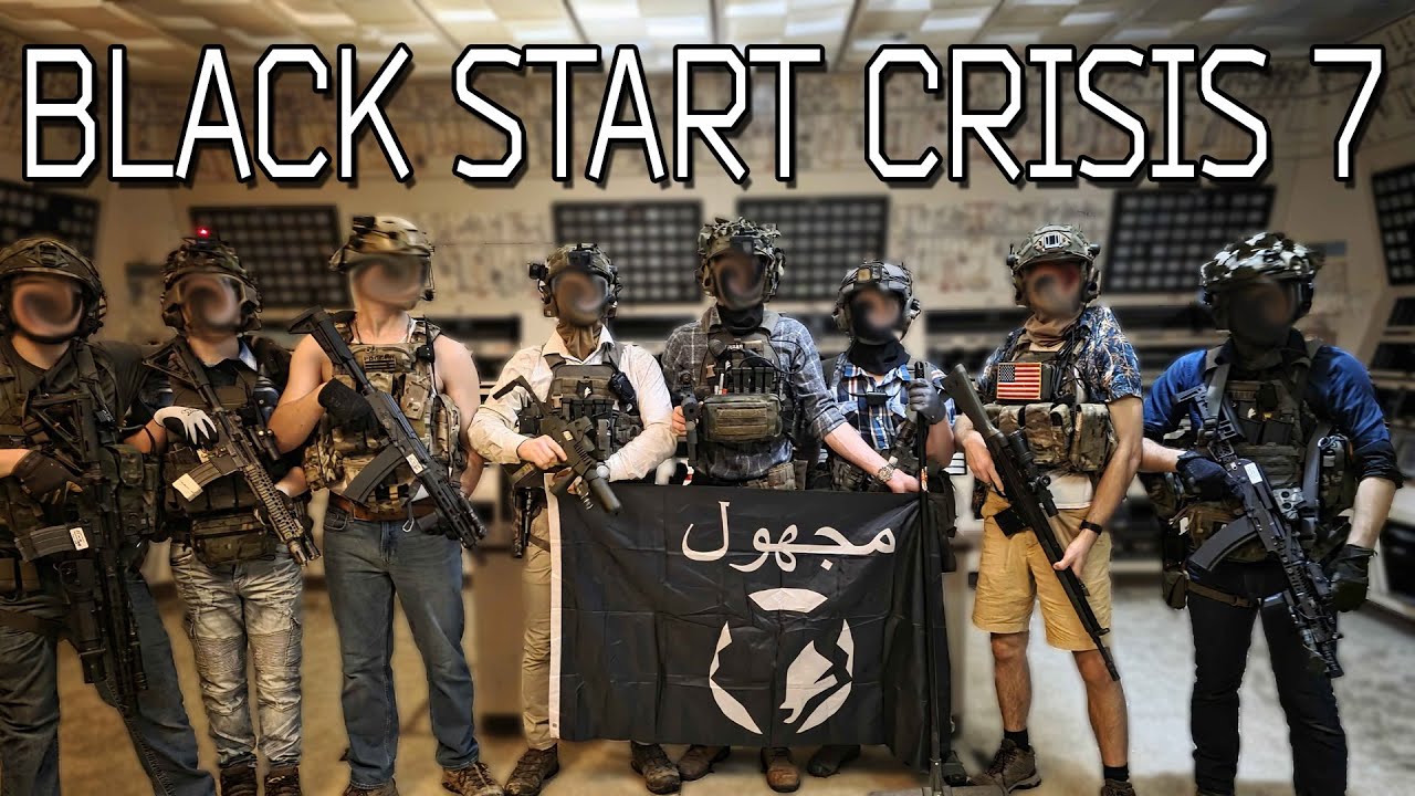 Intense Airsoft CQB at Abandoned Nuclear Plant | Black Start Crisis 7