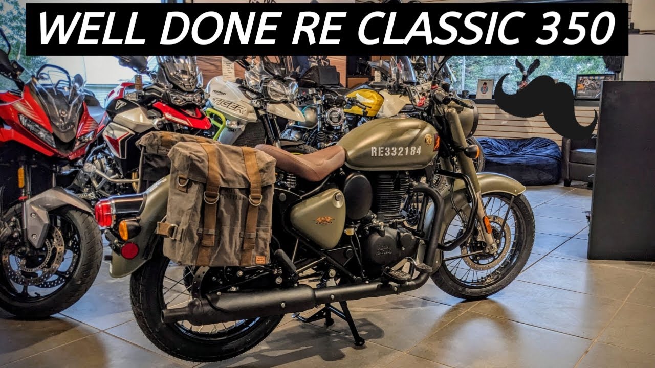 Beautiful Royal Enfield Classic 350 Signals - Wahoo!