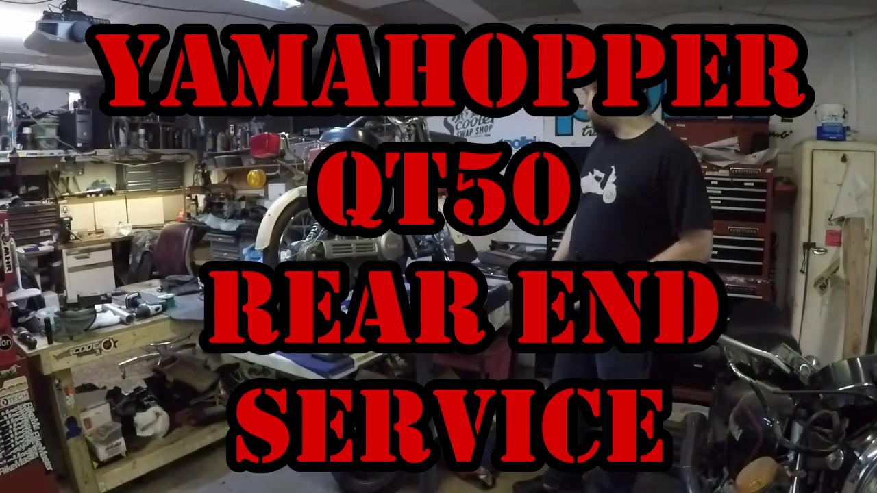 Yamaha Yamahopper QT50 Rear End Service