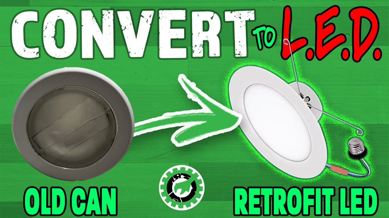 Замените свои лампы Can Lights на светодиодные с помощью Retrofit Recessed Lighting! [ЛЕГКО]