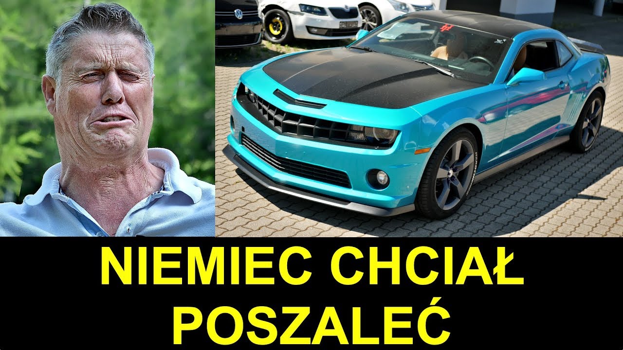 ALE TO BRZMI !!! Chevy Camaro V8 6.2 z Niemiec