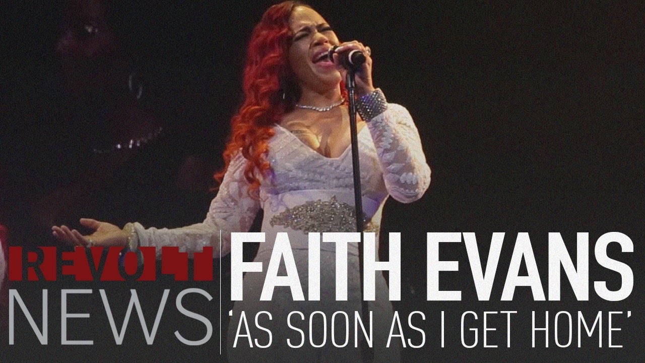 Faith Evans Performs 