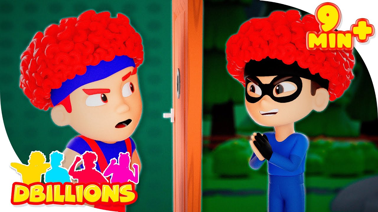 Knock Knock Knock! Who&rsquo;s There (Safety tips) + MORE D Billions Kids Songs