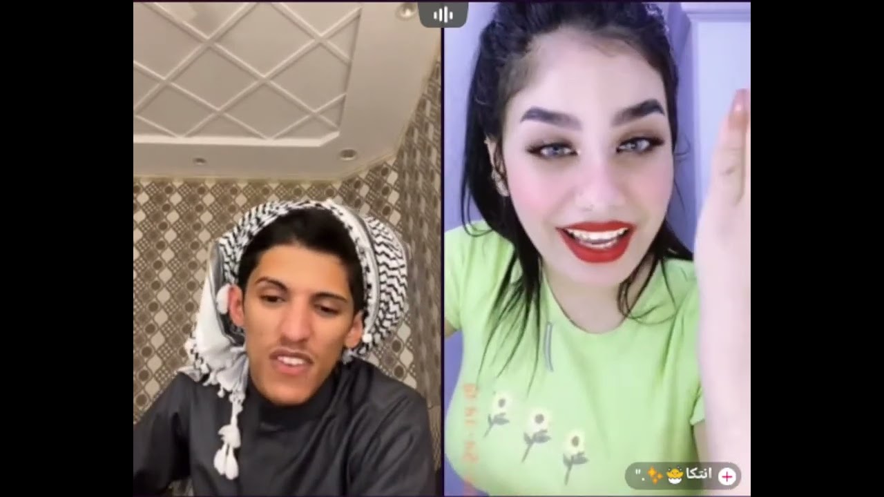 سعود بن خميس قست مع أشرس بنت مصرية في التيكتوك