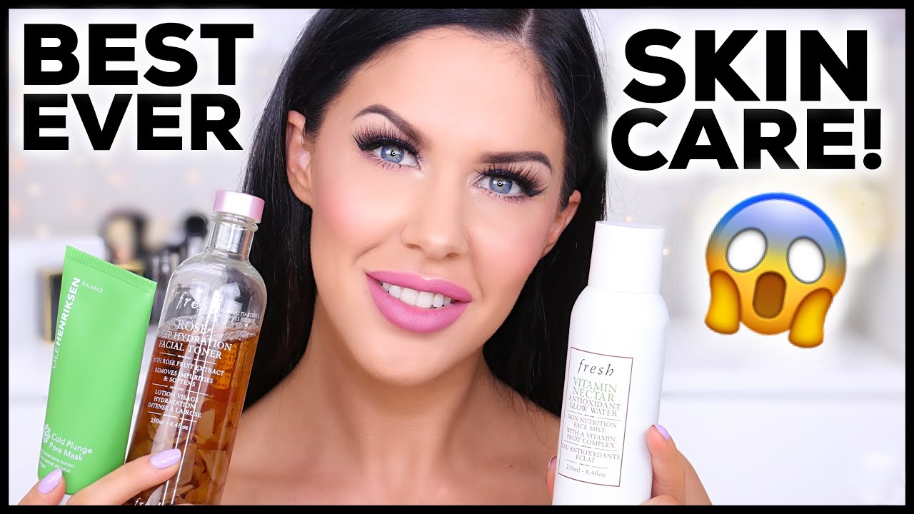 THE BEST SKINCARE OF 2018!! YEARLY BEAUTY FAVORITES!!