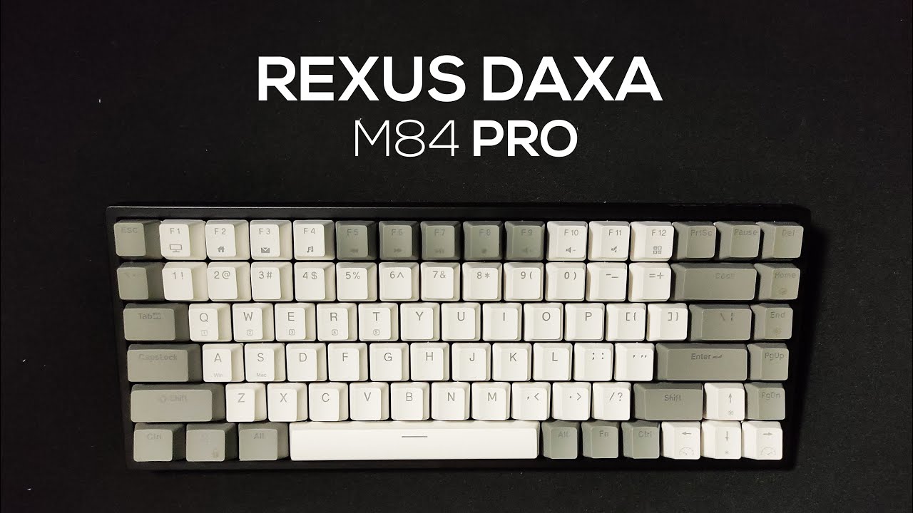 REXUS DAXA M84 PRO | MECHANICAL KEYBOARD WIRELESS (BLUE SWITCH)