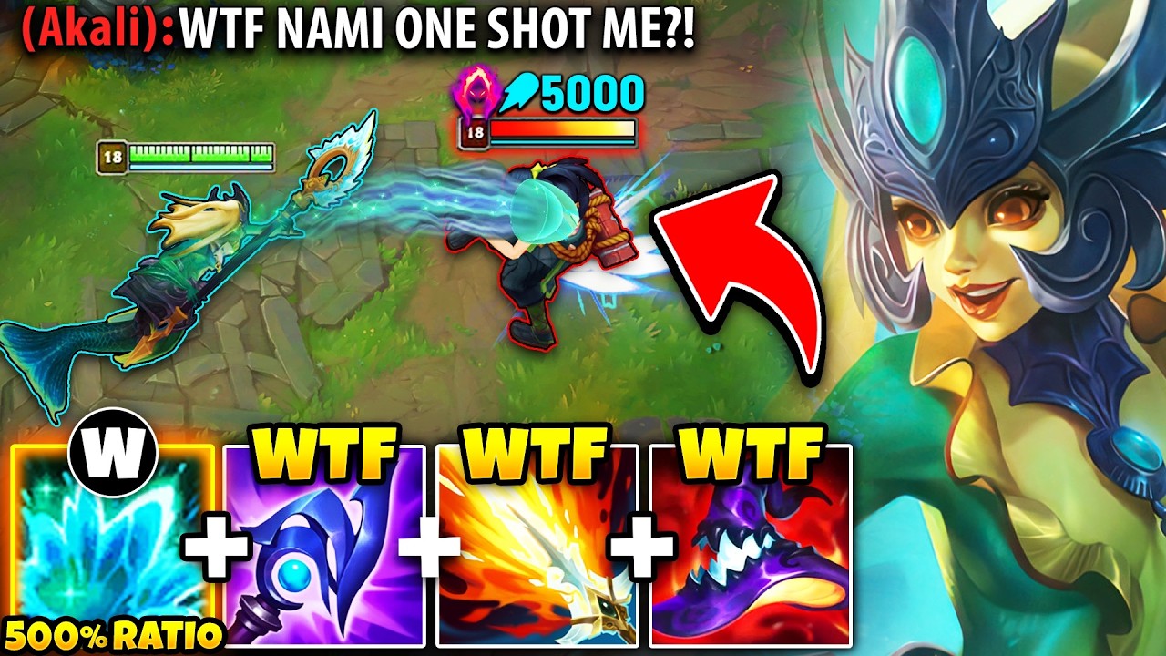 RIOT GAVE NAMI A 500% AP RATIO ON HER W... WTF WERE THEY THINKING?!