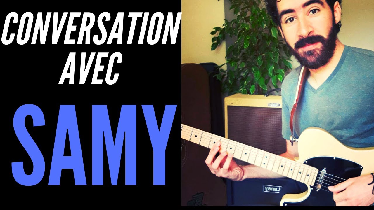 Youtube, Concerts et Cours en Ligne : J'invite Samy de Hack Ta Guitare