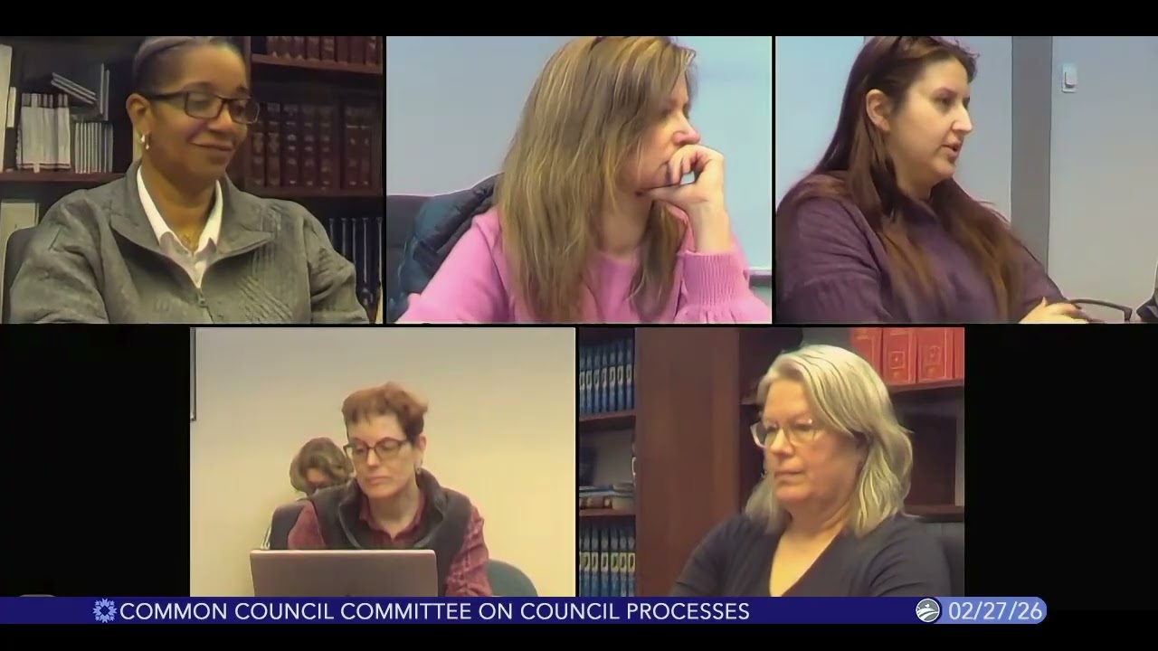 Bloomington Common Council Committee On Council Processes, February 27, 2026