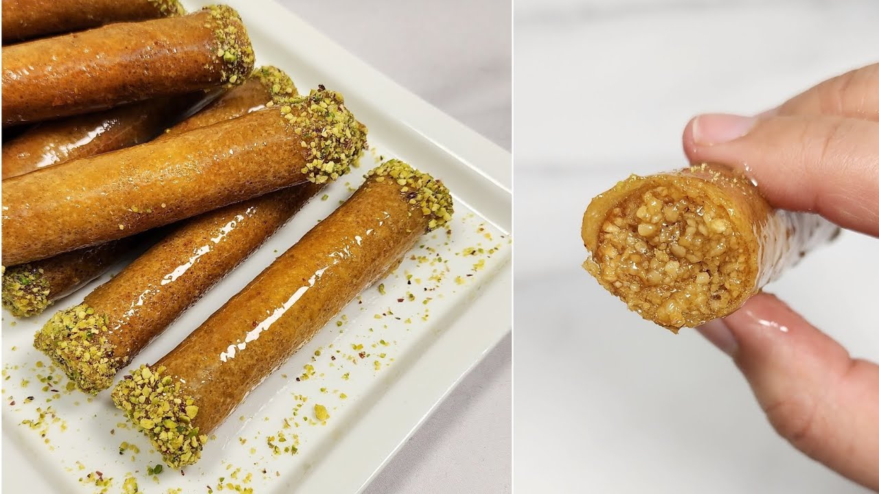 ليسيقار بالديول مقرمشين ومعسلين اسهل منهم ماكاش ديروهم في وقفة وبزاف بنان 🍯🇩🇿