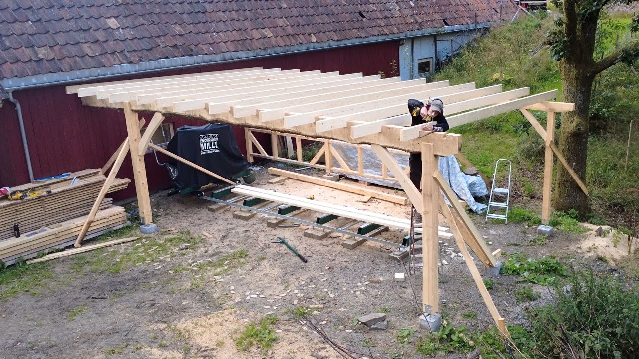 Building a Sawmill Shed ⏐ Start To Finish
