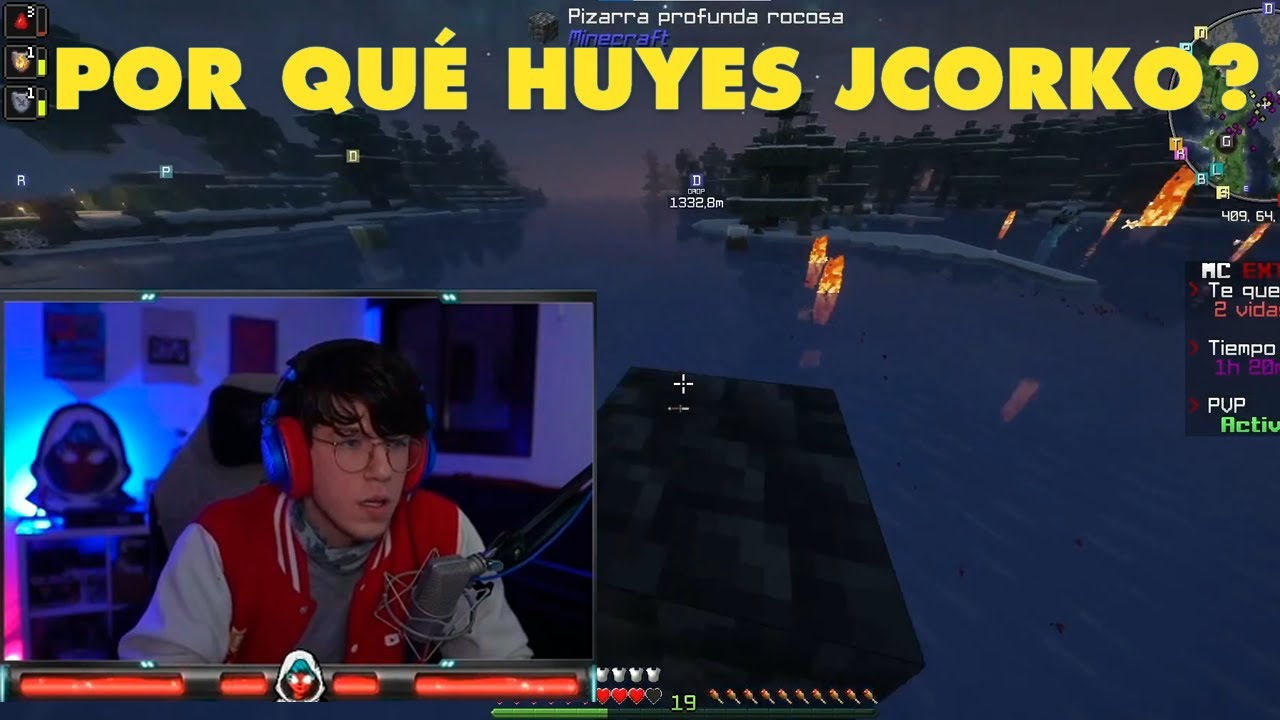 OLLIE VS JCORKO | SE PONE TENSO EL ASUNTO Y EL ADMIN PARA EL PVP