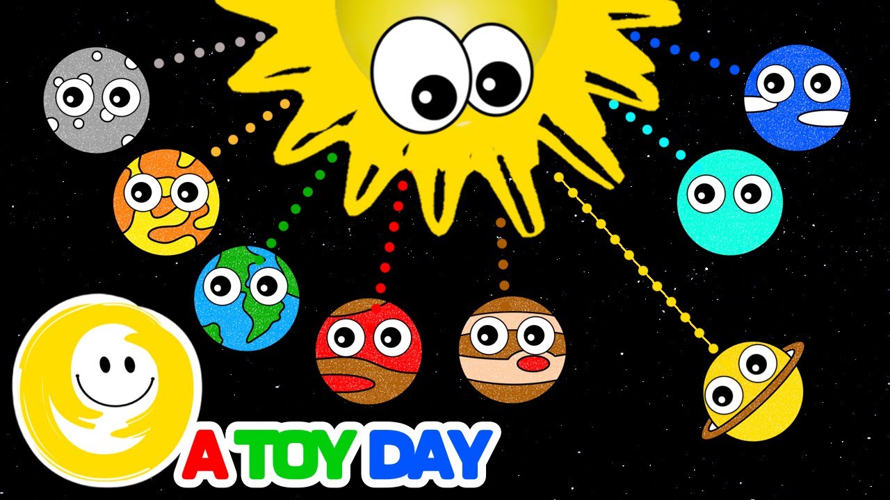 Planet Connect Craft Game for Baby ⛰️🖌️🌎🪐 | Mercury Venus Earth Mars Jupiter Saturn Uranus Neptune