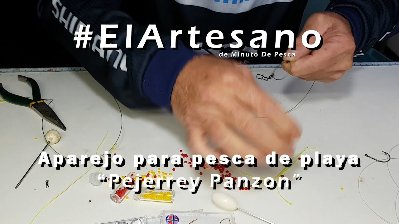 Pejerrey Panzon - Aparejo para pesca de playa reforzado