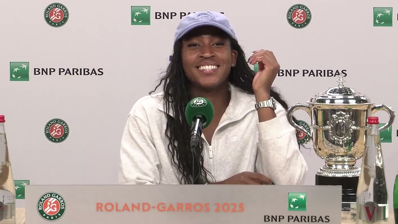 Roland-Garros 2025 - Coco Gauff, French Open winner : 