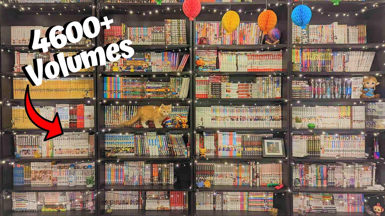 Trying to reorganise my very large manga collection ╮(╯▽╰)╭