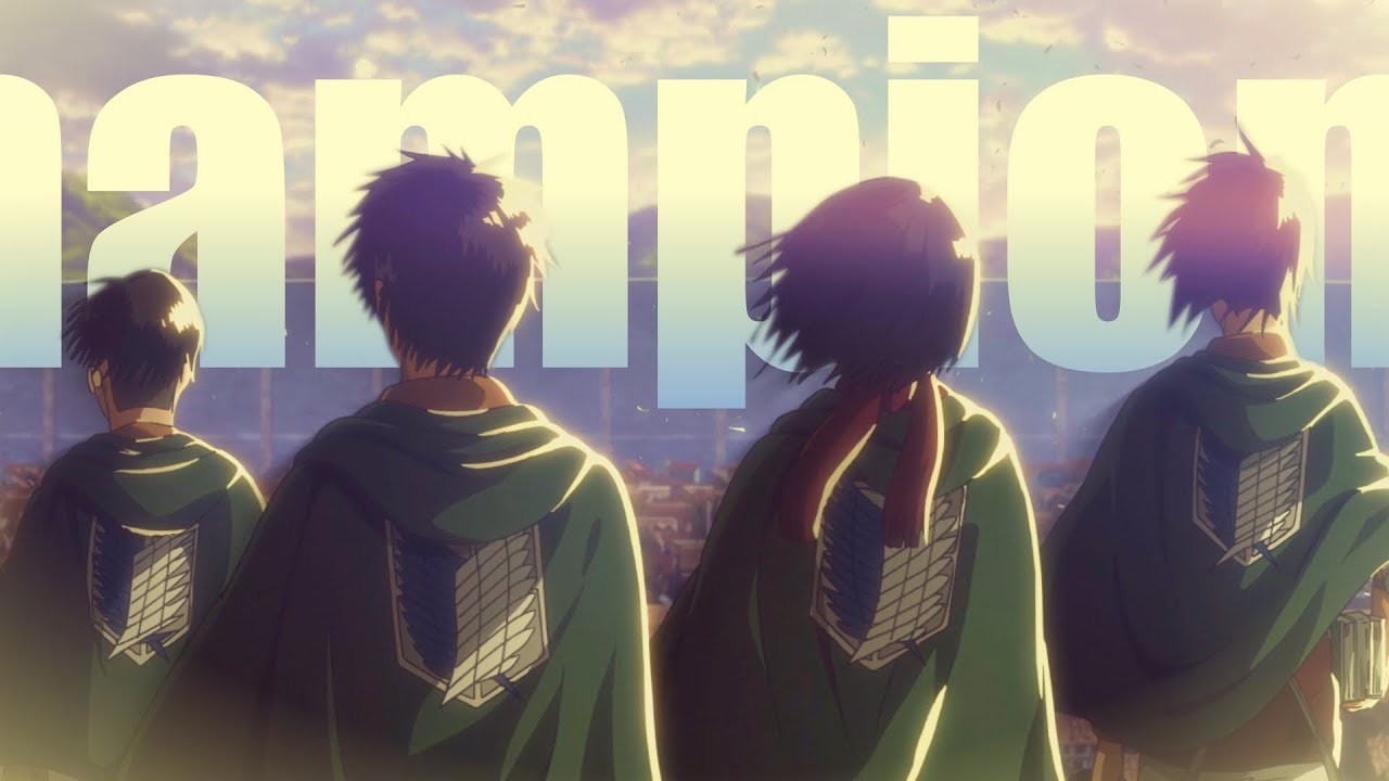 Attack on Titan [AMV] || We are the Champions