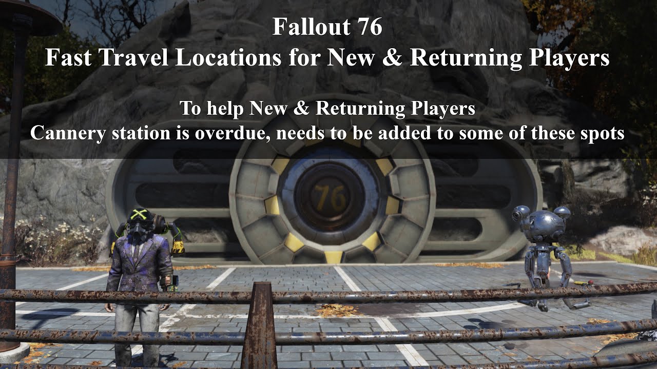 Fallout 76 Fast Travel Locations for New & Returning players