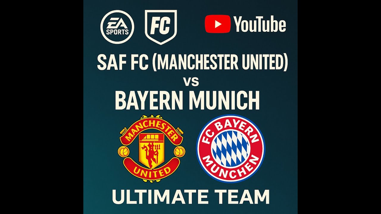 Sir Alex Fergie FC (Manchester United) vs Bayern Munich | Ultimate Team Battle | EA Sports FC 26