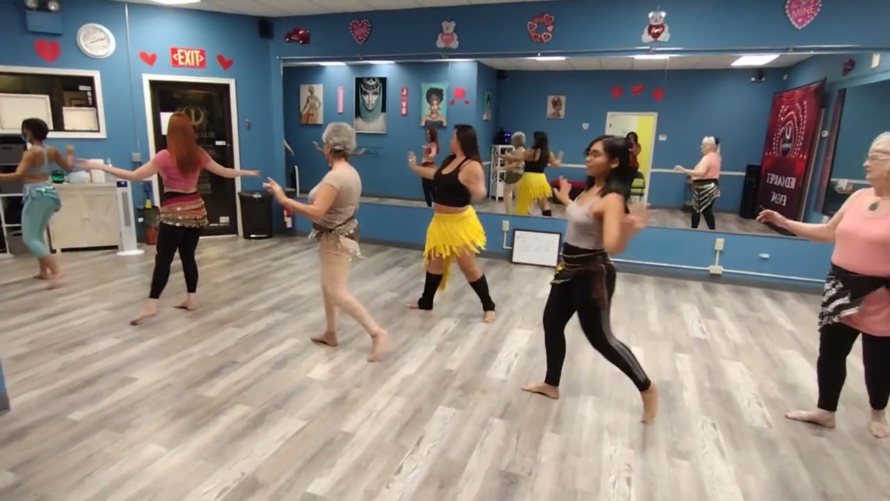 Kelly's Beginners Bellydance Class every Wednesday!  7pm February 9th 2022!