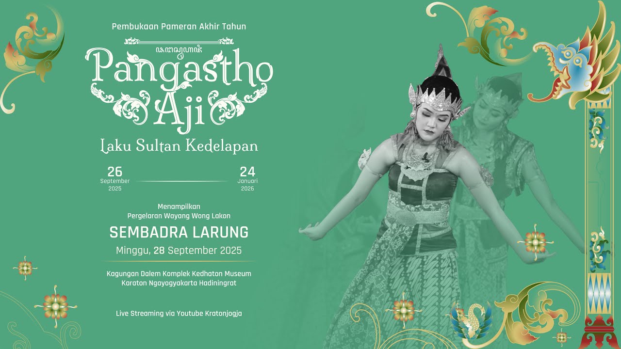 ⁠Pembukaan Pameran “Pangastho Aji, Laku Sultan Kedelapan” - Wayang Wong Sembadra Larung
