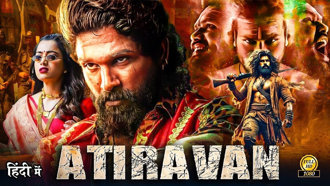 ATIRAVAN - Allu Arjun 2026 South New Release Hindi Dubbed Movie - South Indian Action Movies