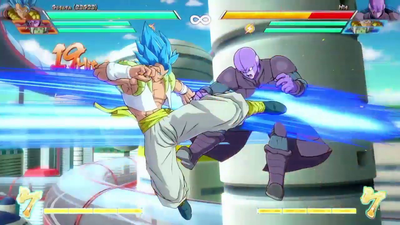 DBFZ - Gogeta Blockstrings & Pressure