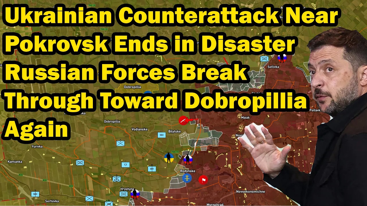 Pokrovsk Counteroffensive Collapses — Russian Army Pushes Toward Dobropillia Once More