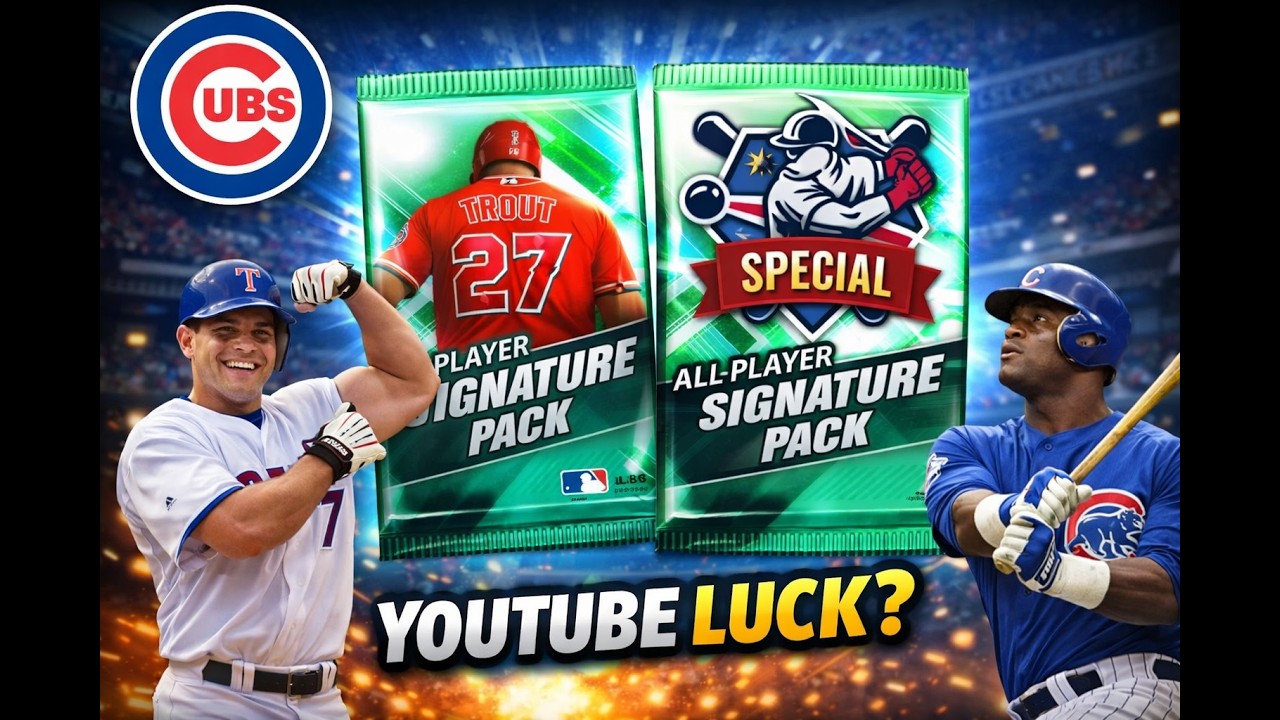 MLB 9 INNINGS 26 - YouTube is boosting my luck?