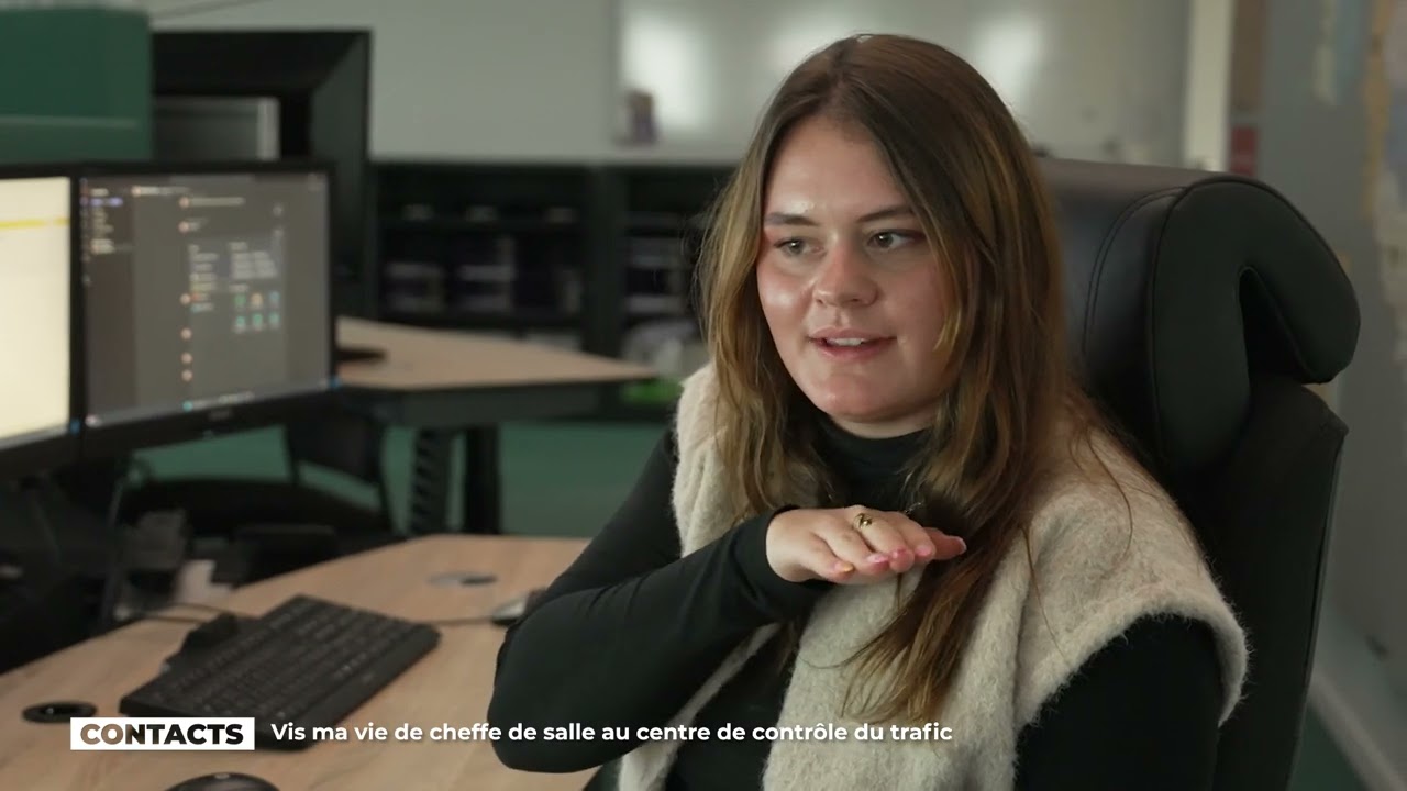 Vis ma vie de cheffe de salle au centre de contrôle du trafic - émission Contacts 20 décembre 2025