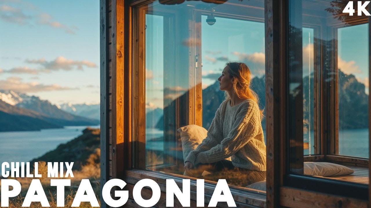 PATAGONIA DEEP HOUSE 2025 🌊❄️ SUNSET CHILL MIX | 4K DRONE | AEVE DEEP #69