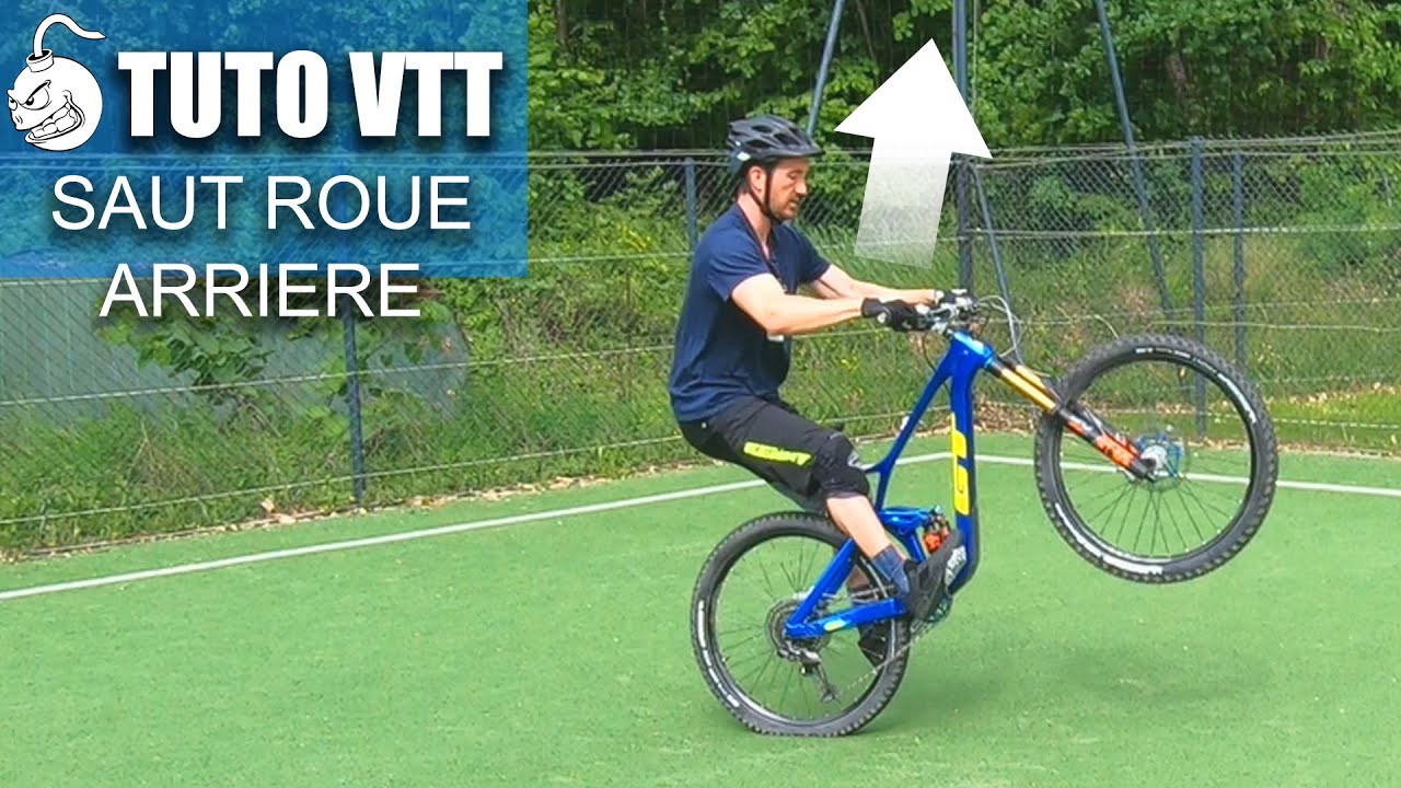 TUTO VTT : Sauter sur la Roue Arrière - Le cavalier | BOMBER SHOW