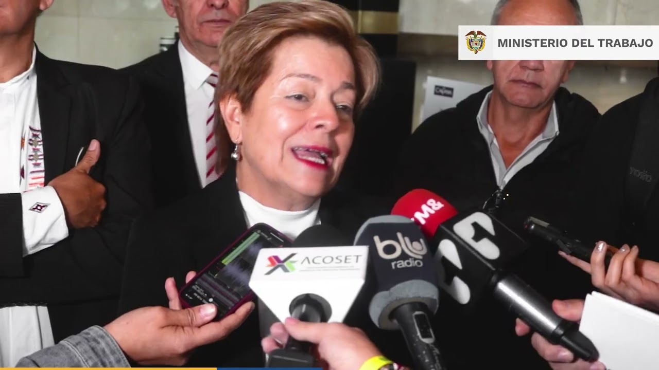 Ministra del Trabajo Gloria In&eacute;s Ram&iacute;rez y el Trabajo Decente