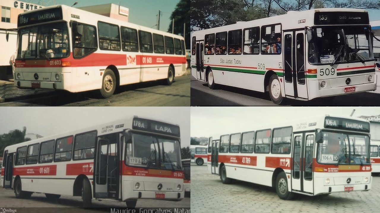 Canção Do Ônibus Da Mercedes Benz Monobloco O-371UL. O monobloco é gigante, o asfalto ficou pequeno!