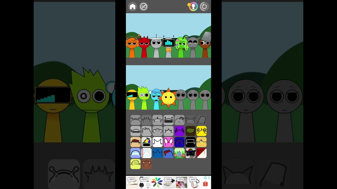 Sprunki retake character by character