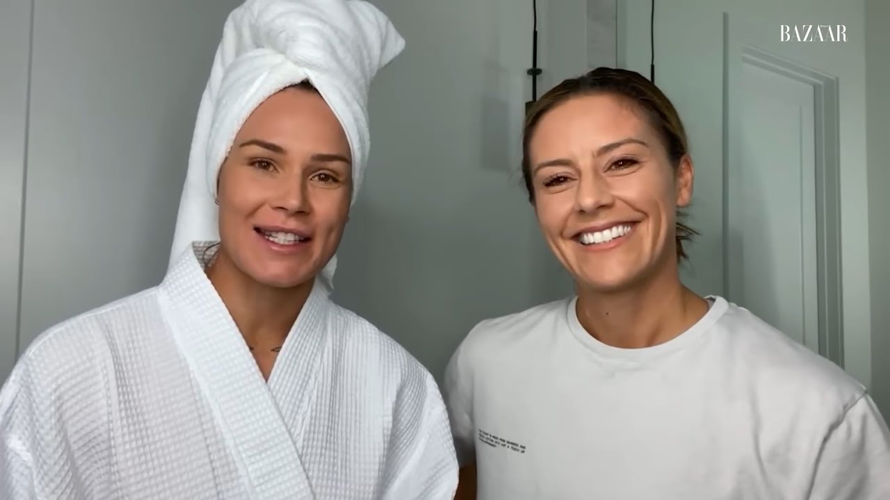 Ashlyn Harris and Ali Krieger's Hair Routine