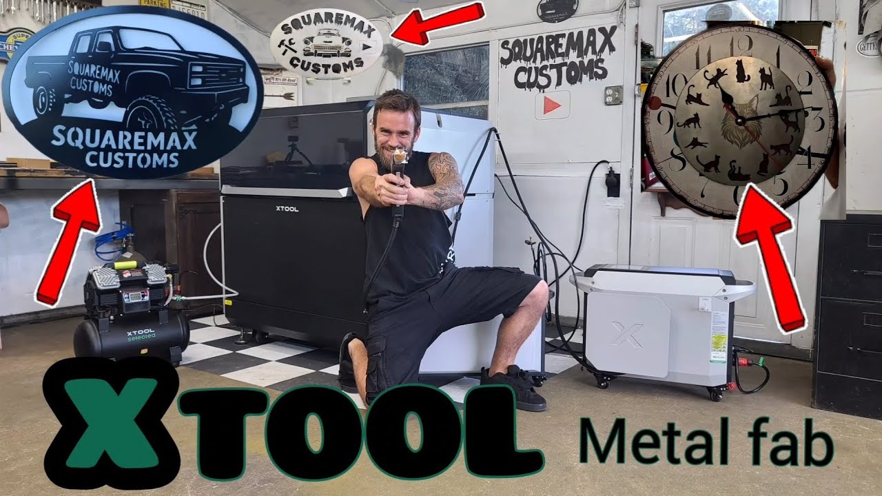 Xtool MetalFab to w zasadzie miecz świetlny dla producent&oacute;w. 🔥 Tnie, spawa, graweruje i czyści