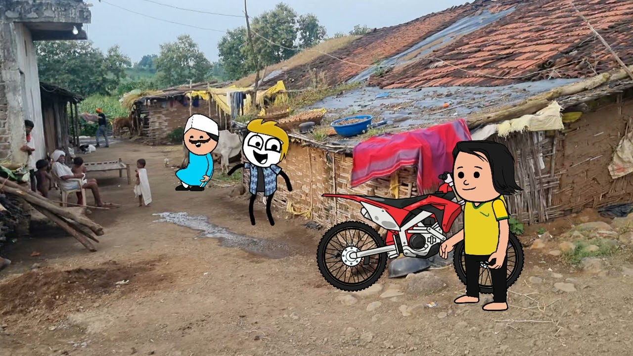 नया साल आया रे 😂 | Aadivasi New Year Cartoon Comedy | Adivasi Cartoon Video | Ar Aadivasi Cartoon 