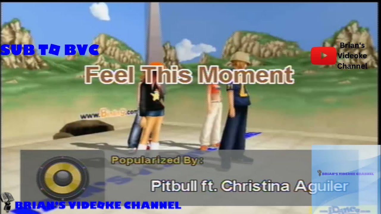 Feel This Moment- Pitbull ft. Christina Aguilera (Karaoke)