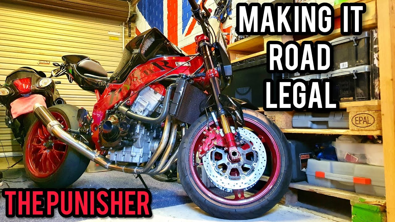 The Punisher StreetFighter - Making it Road Legal CBR900
