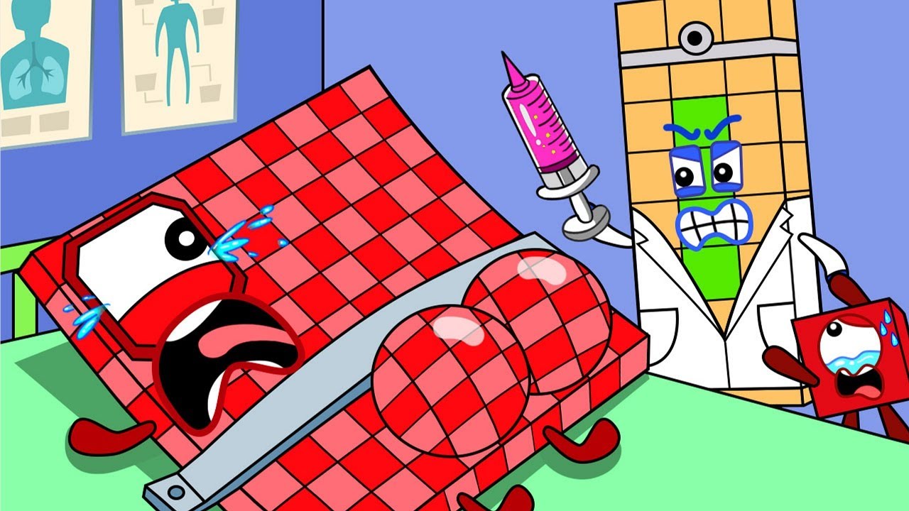 Oh No! Please Don't Hurt Numberblocks 100?- Numberblocks Funny Animation