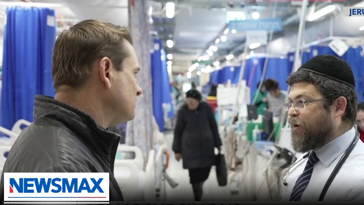 Эксклюзив: NEWSMAX посетили израильскую подземную больницу | The Record