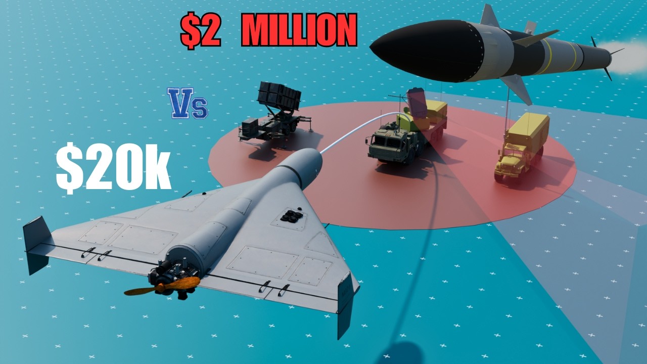How Iran’s $20K Kamikaze Drone Is Challenging Billion-Dollar Air Defense